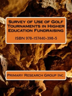 cover image of Survey of Use of Golf Tournaments in Higher Education Fundraising